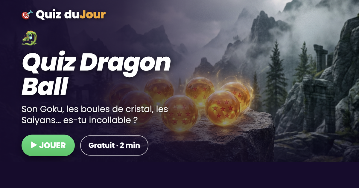 Quiz Dragon Ball : es-tu incollable sur le manga culte de Son Goku ?